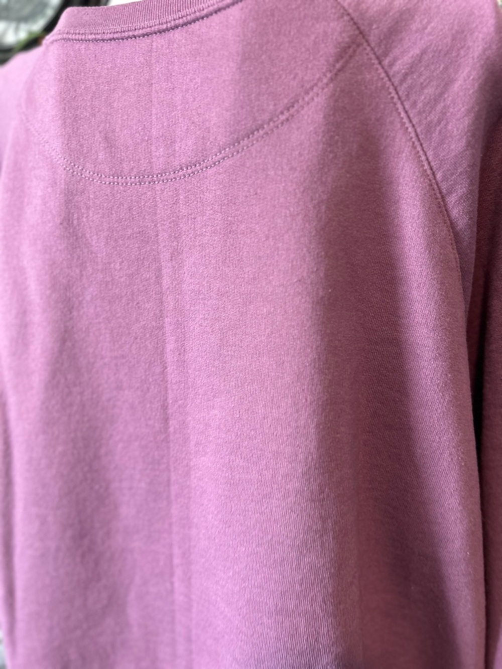 Champion Purple Script Crewneck Sweatshirt - Picture 9 of 10